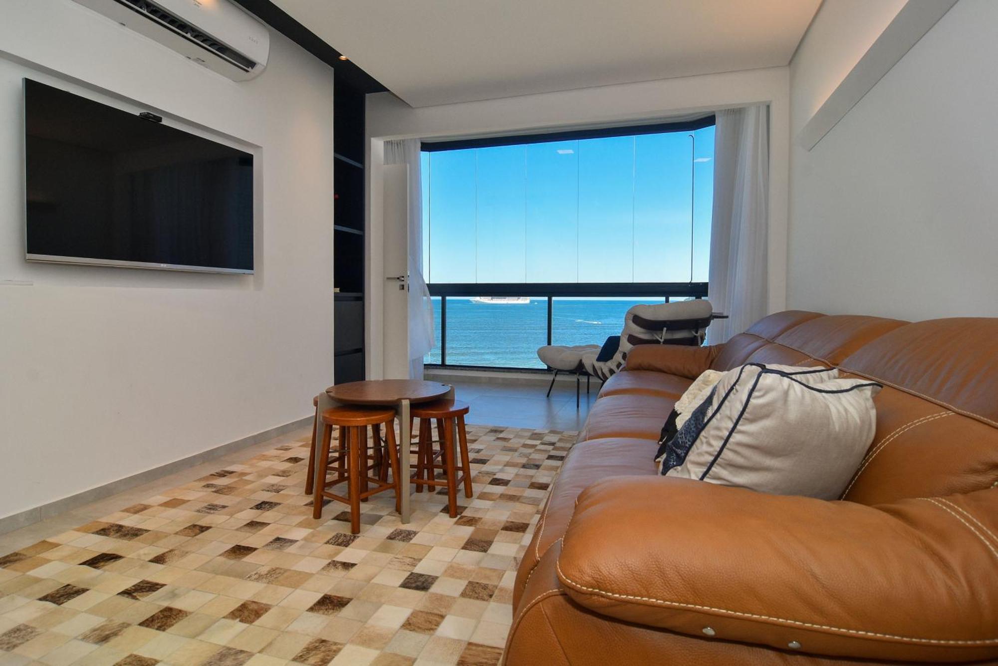 Apartment Requinte Com Vista Mar Na Av. Atlantica P2178 Balneario Camboriu