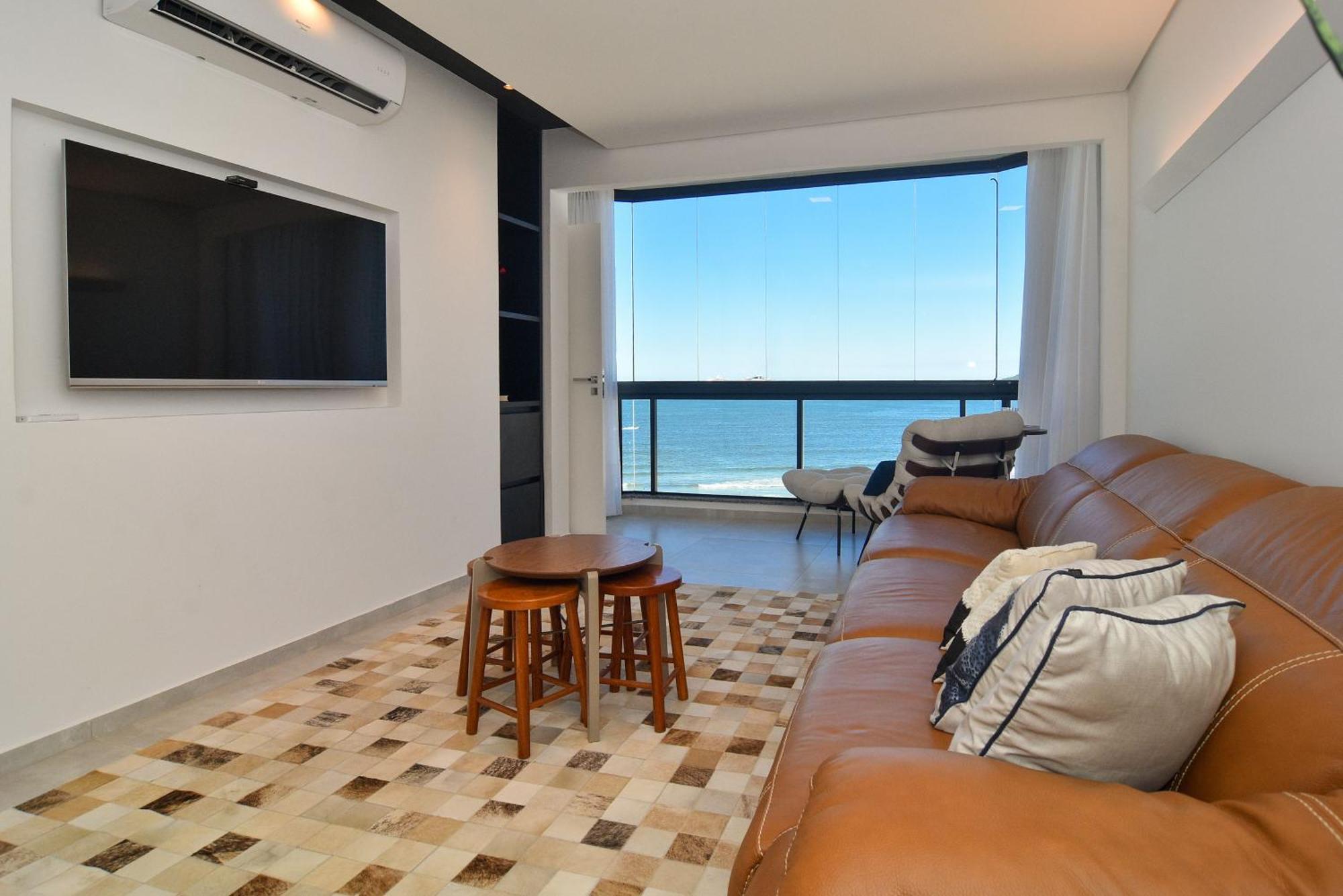 Requinte Com Vista Mar Na Av. Atlantica P2178 Apartment