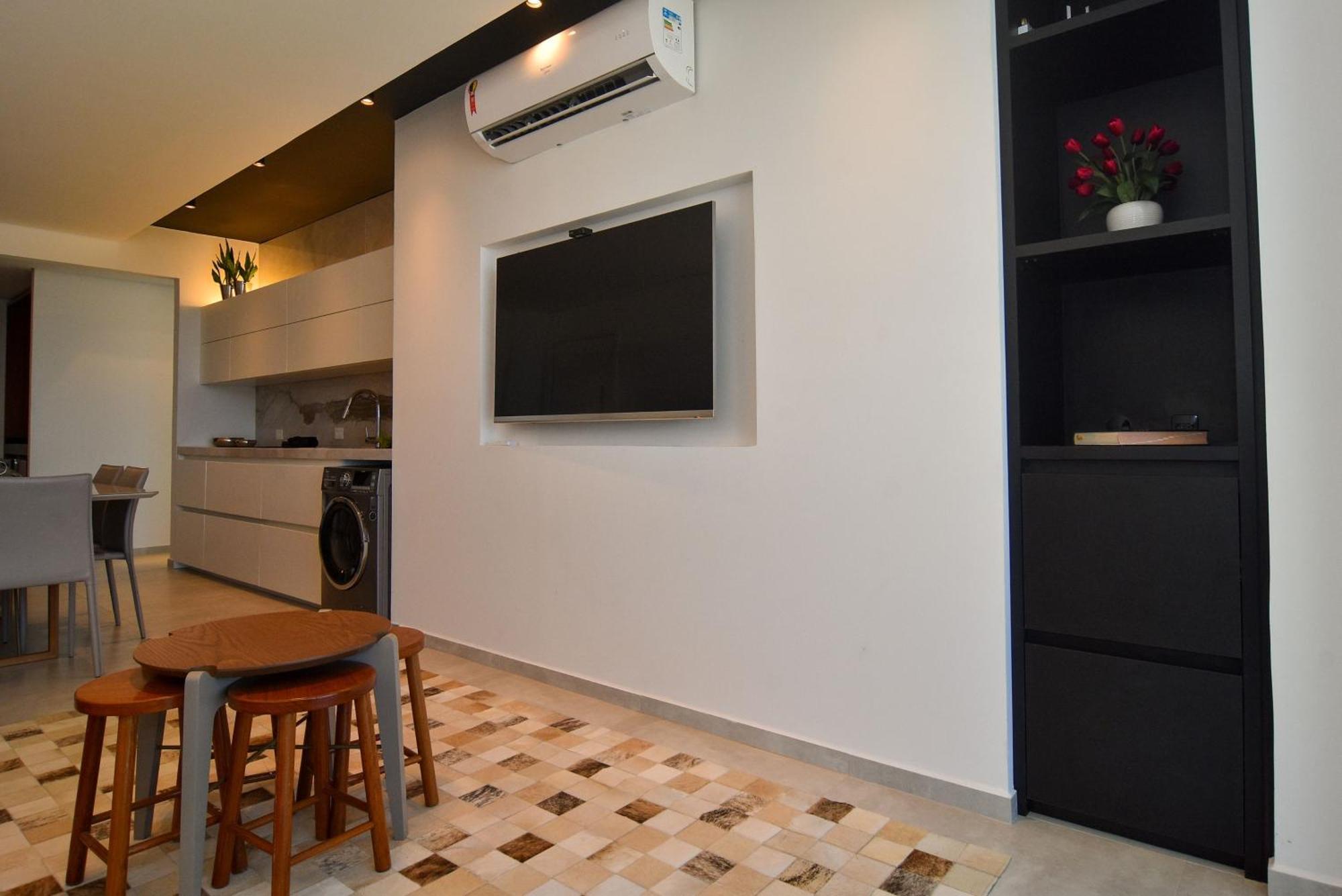 Requinte Com Vista Mar Na Av. Atlantica P2178 Apartment *